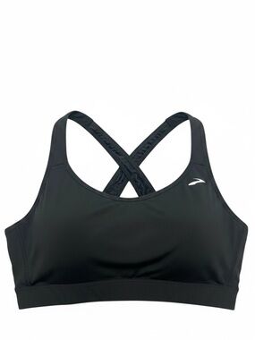 Brooks Black Uprise High Impact Sports Bra Size XL